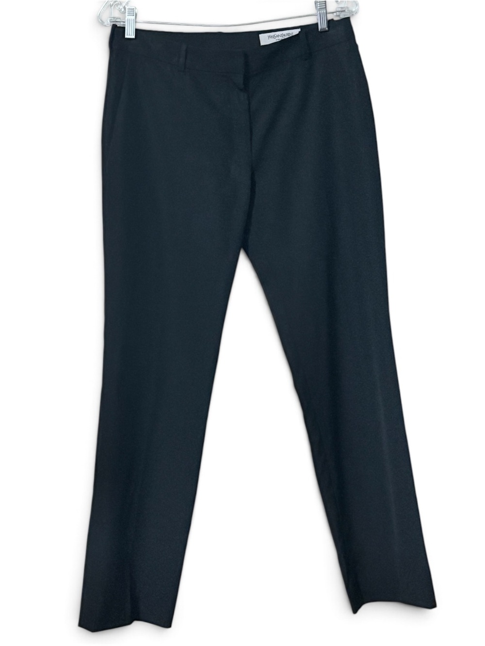 Yves Saint Laurent YSL Black Rive Gauche Trousers